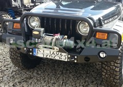 HD-Windenstoßstange für Jeep Wrangler TJ (97-07) - mit  Rammschutz